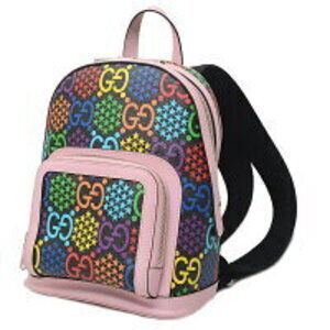 Gucci GG Psychedelic Backpack Pink Multicolore Multicolor